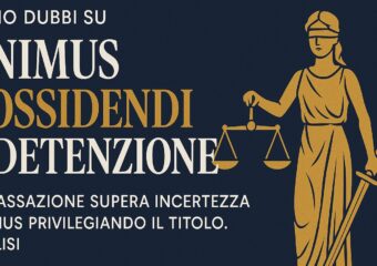 Schema illustrativo: la Cassazione supera incertezza animus nella distinzione tra possesso e detenzione attraverso criteri oggettivi.