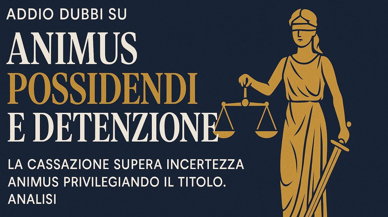 Schema illustrativo: la Cassazione supera incertezza animus nella distinzione tra possesso e detenzione attraverso criteri oggettivi.
