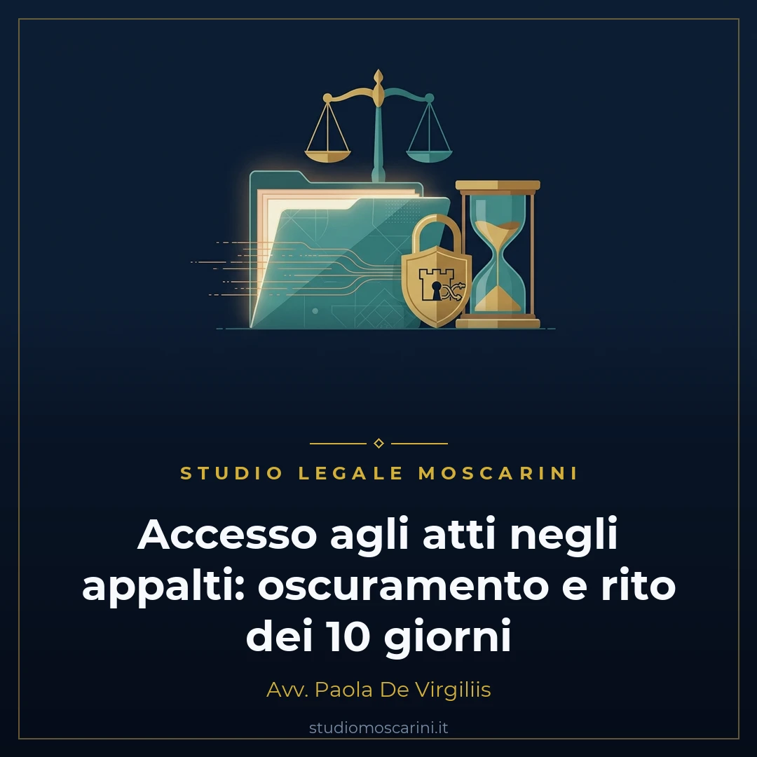 Accesso agli atti negli appalti e tutela contro l'oscuramento delle offerte tecniche