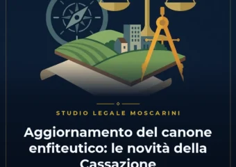 Illustrazione concettuale sui criteri di aggiornamento del canone enfiteutico e affrancazione immobiliare