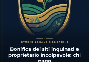 Bonifica dei siti inquinati e proprietario incolpevole nel diritto ambientale