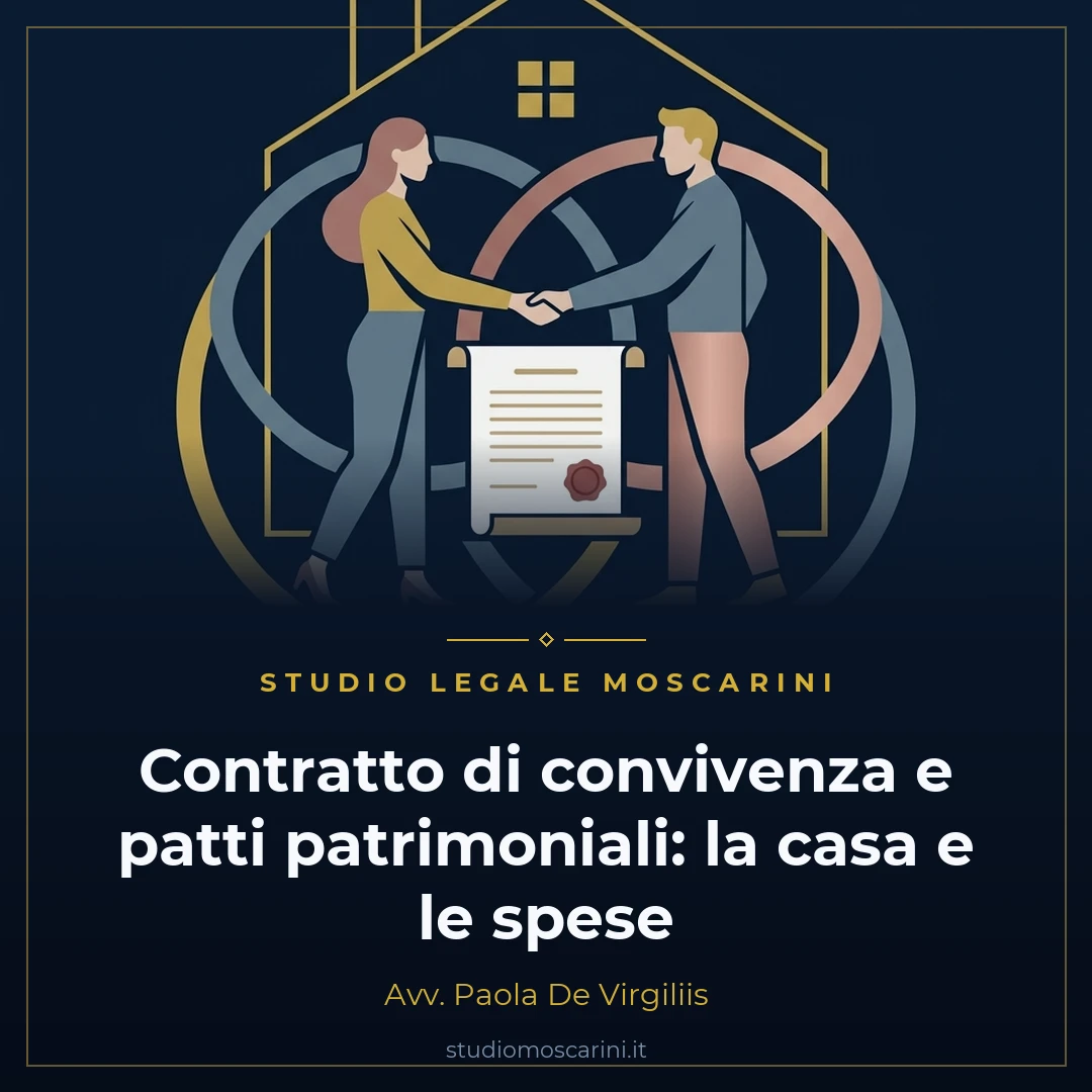 Contratto di convivenza e patti patrimoniali tra conviventi