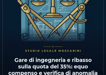 Tavolo di progettazione tecnica per servizi di ingegneria e bilancia dell'equo compenso negli appalti pubblici
