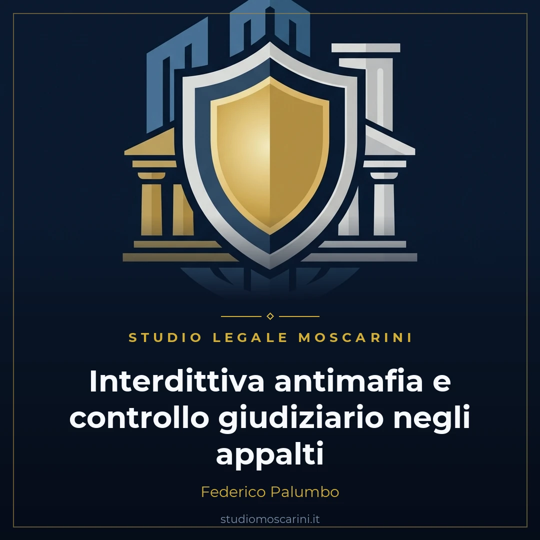 Interdittiva antimafia e controllo giudiziario negli appalti pubblici